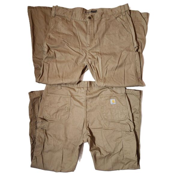 Carhartt Utility Work Pants – Men’s Size 40x30 | 2-Pair Bundle | Style B324-DKH - Picture 1 of 13
